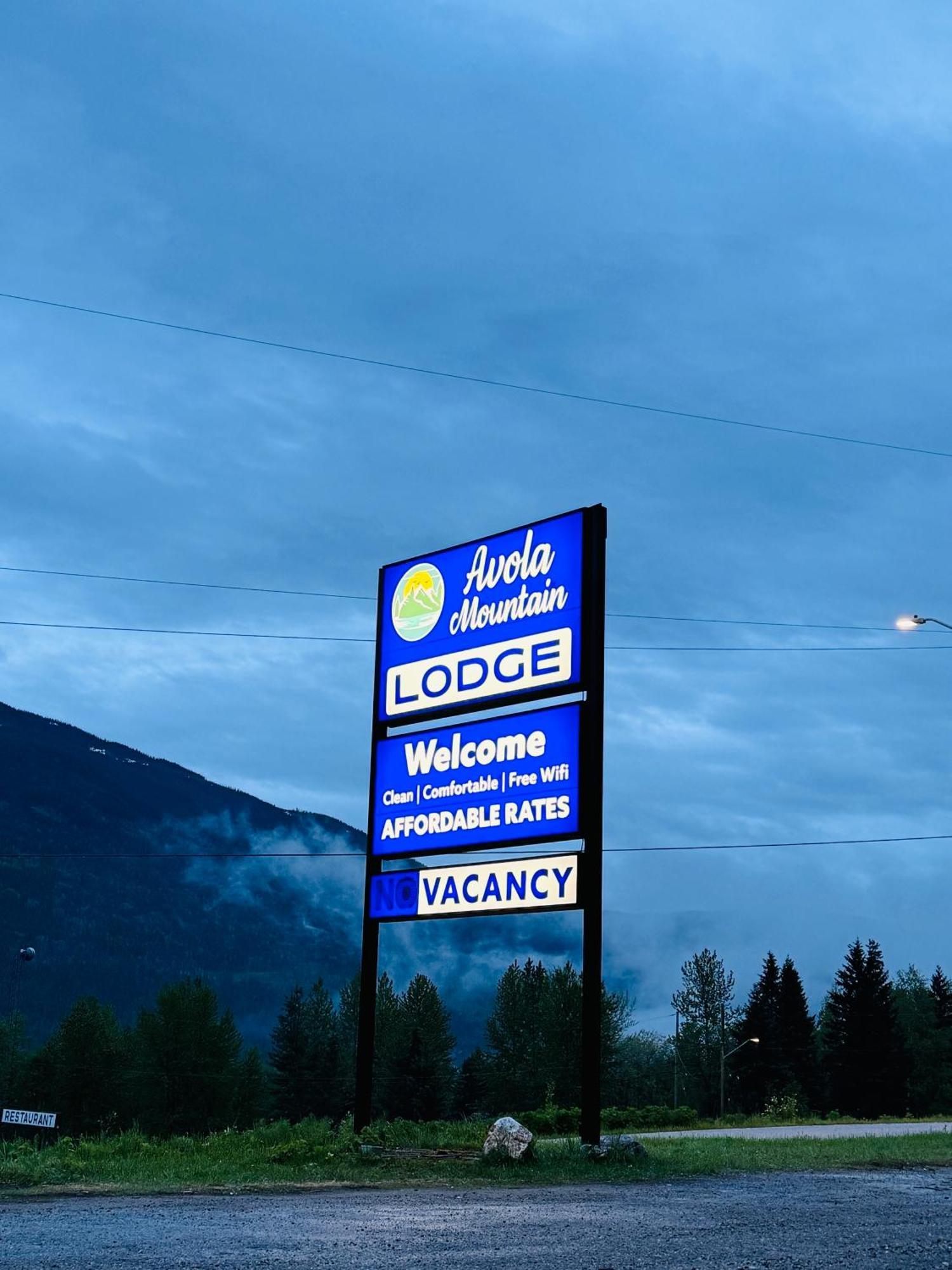 Avola Mountain Lodge Dış mekan fotoğraf